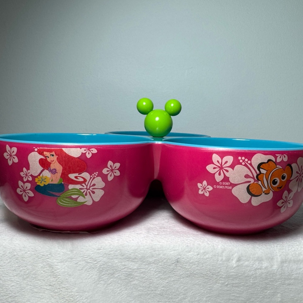 Disney Summer Time Fun Triple Bowl